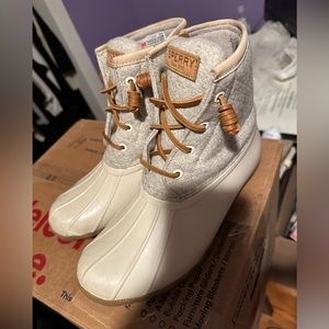 Sperry all weather boot, women size 8